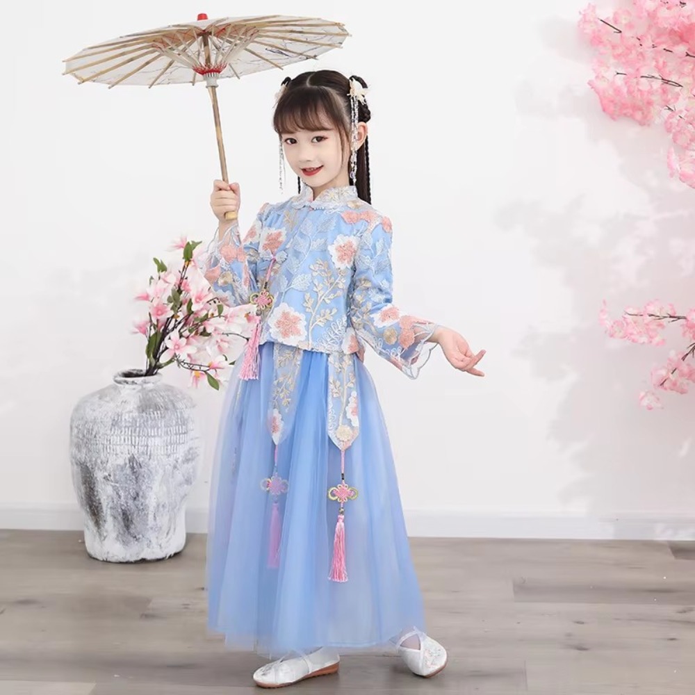 Kids Clothes Girl Dress Childr – Ethnic Wear For Kids Fashion Show recenzja i cena