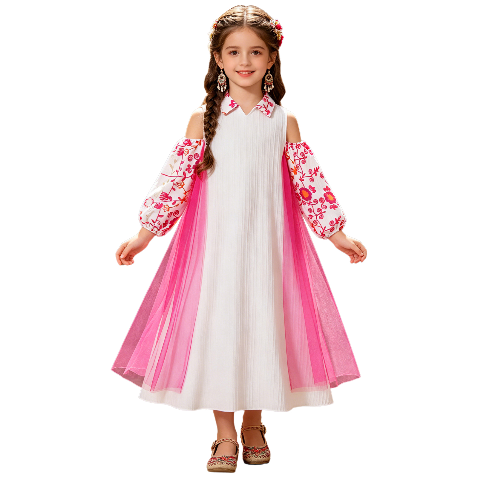 Girl Long Sleeve Mesh Patchwor – Ethnic Clothing & Online Fashion Store Khaadi Pk recenzja i cena