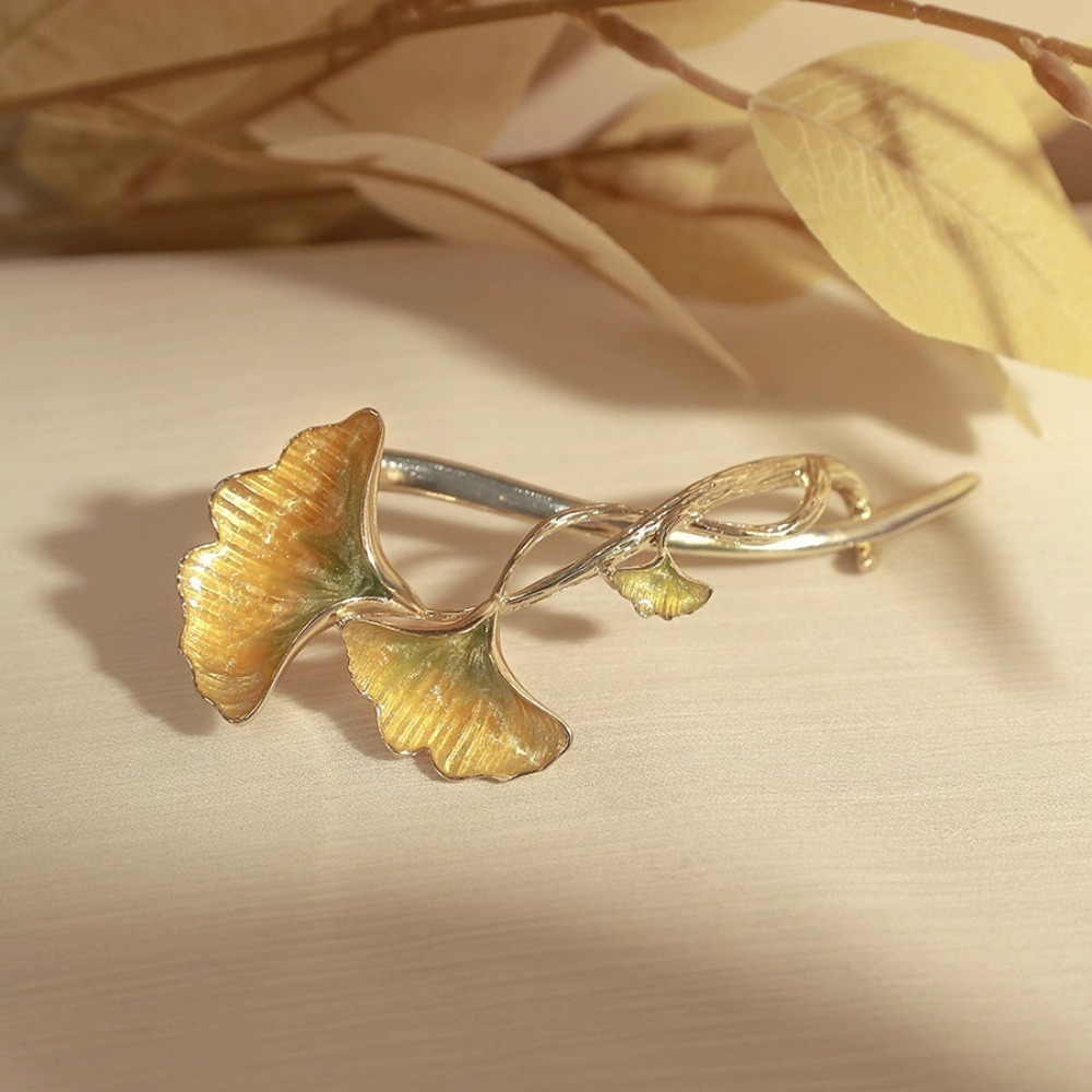 1pc Fashion Delicate Ginkgo Le – Ethnic Fashion Accessories recenzja i cena