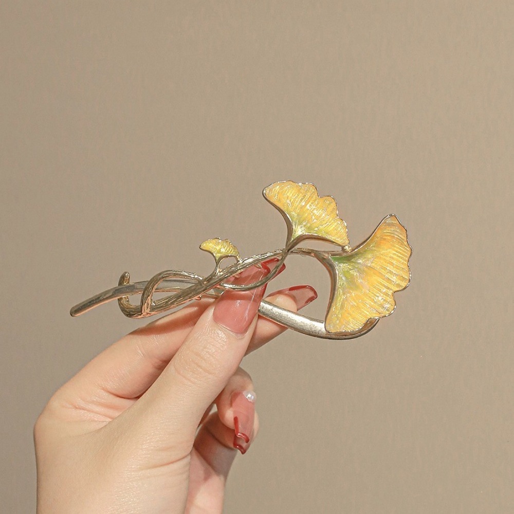 1pc Fashion Delicate Ginkgo Le – Ethnic Fashion Accessories recenzja i cena