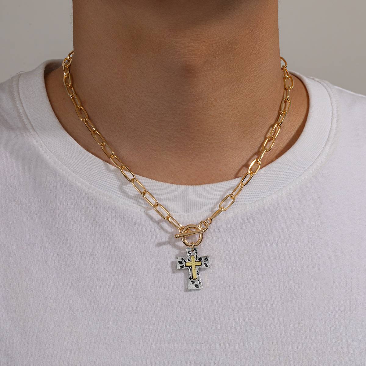 1 ethnic style two-color cross – Fashion Ethnic Wear For Men recenzja i cena