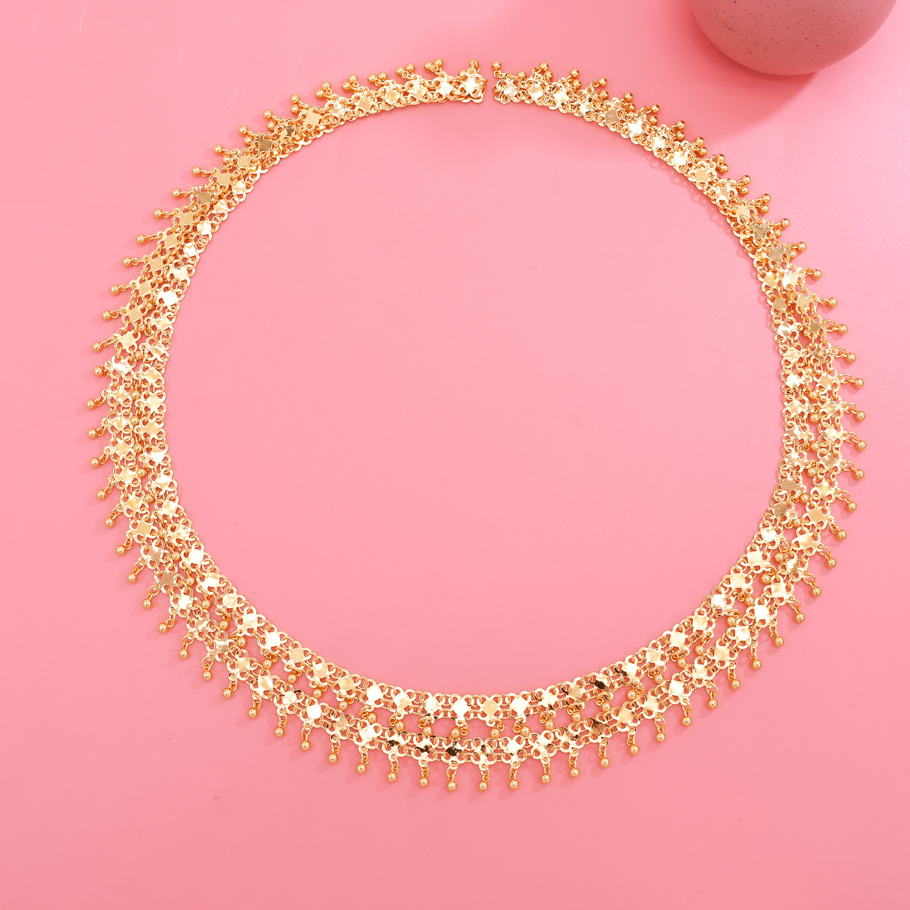 Golden Beads Tassel Shoulder C – Ethnic Fashion Accessories recenzja i cena