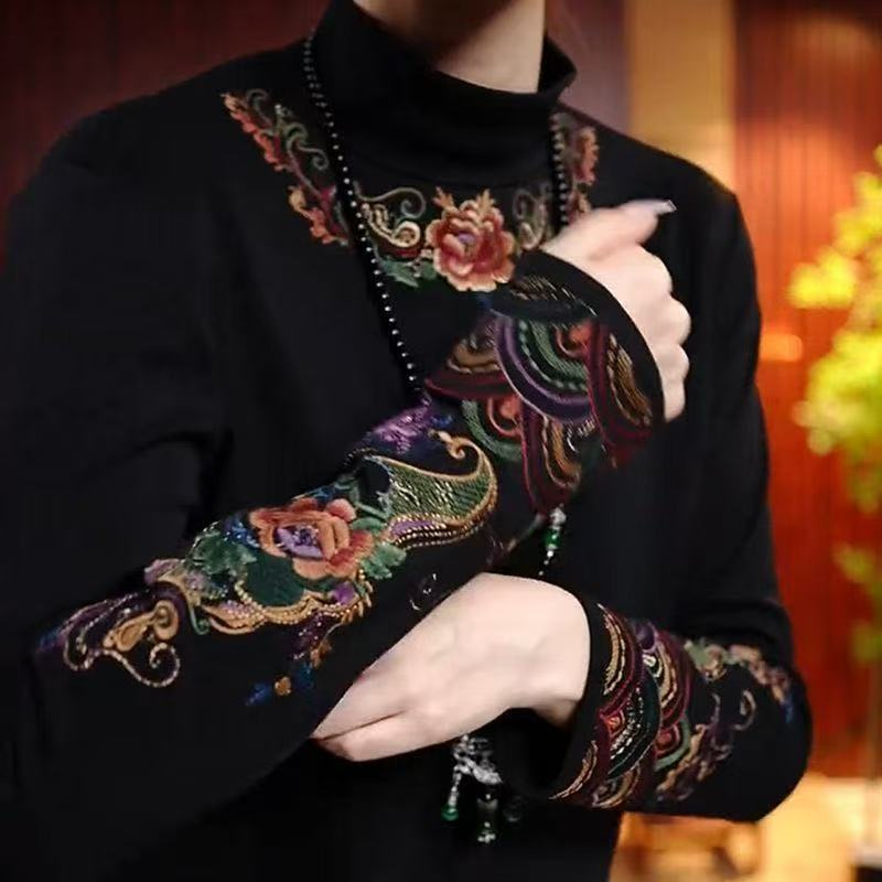 Women's Autumn Winter Cotton L – Winter Ethnic Fashion For Women recenzja i cena