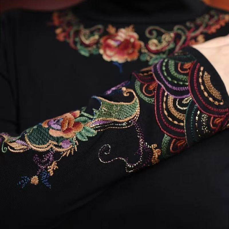 Women's Autumn Winter Cotton L – Winter Ethnic Fashion For Women recenzja i cena