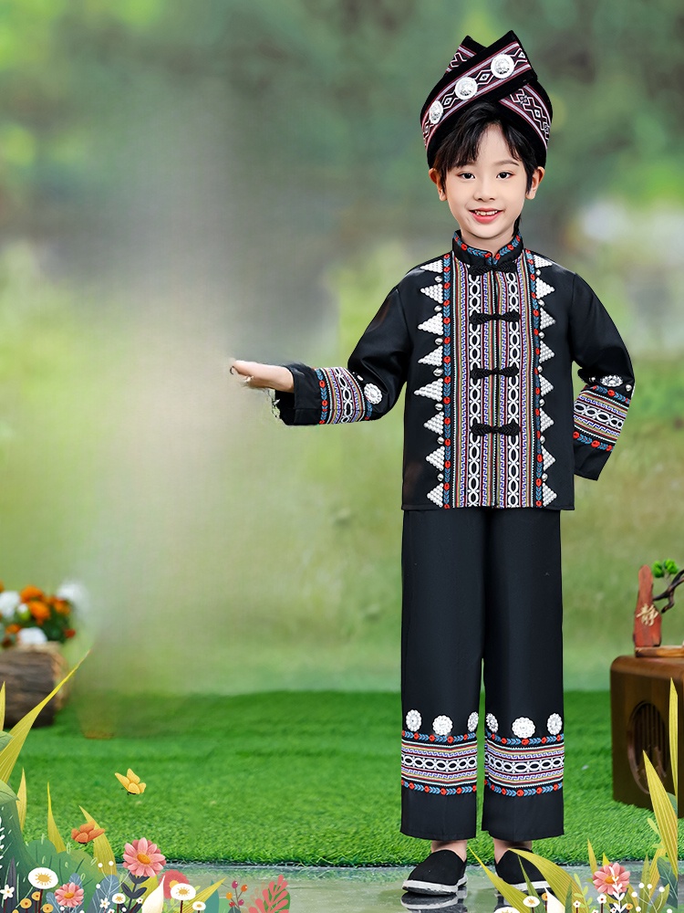 Boys Ethnic Miao  Tujia Zhuang – Ethnic Clothing & Online Fashion Store Khaadi Pk recenzja i cena