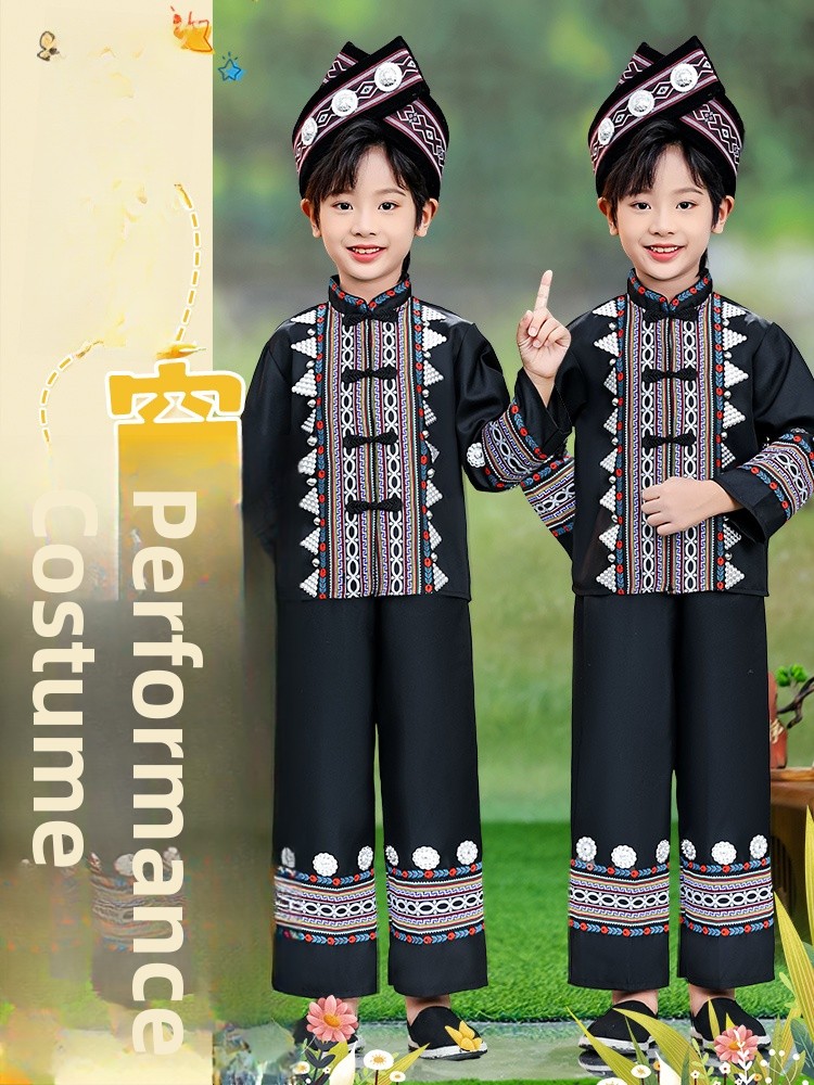 Boys Ethnic Miao  Tujia Zhuang – Ethnic Clothing & Online Fashion Store Khaadi Pk recenzja i cena