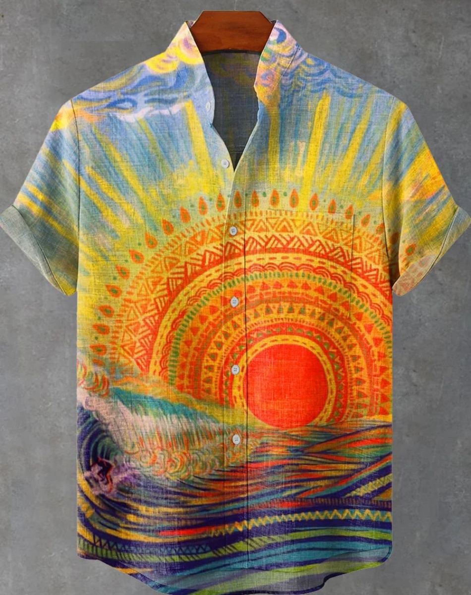 New Ethnic Style Sunset 3D Pri – Ethnic Fast Fashion recenzja i cena