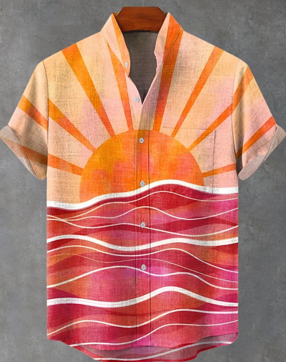 New Ethnic Style Sunset 3D Pri – Ethnic Fast Fashion recenzja i cena