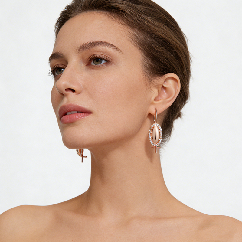 Kinel Unusual Glossy Long Drop – Ethnic Fashion Trend recenzja i cena