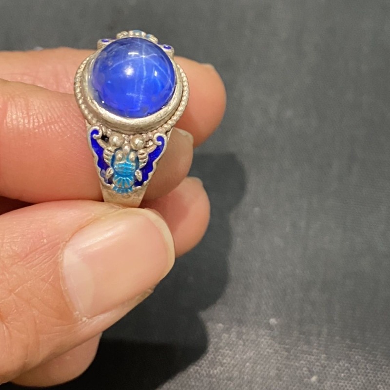 Ethnic Cloisonne Open Ring, Ex – Fashion Ethnic Wear For Men recenzja i cena