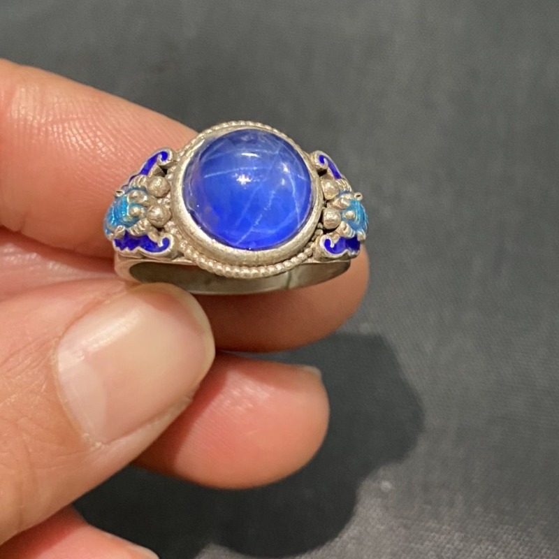 Ethnic Cloisonne Open Ring, Ex – Fashion Ethnic Wear For Men recenzja i cena