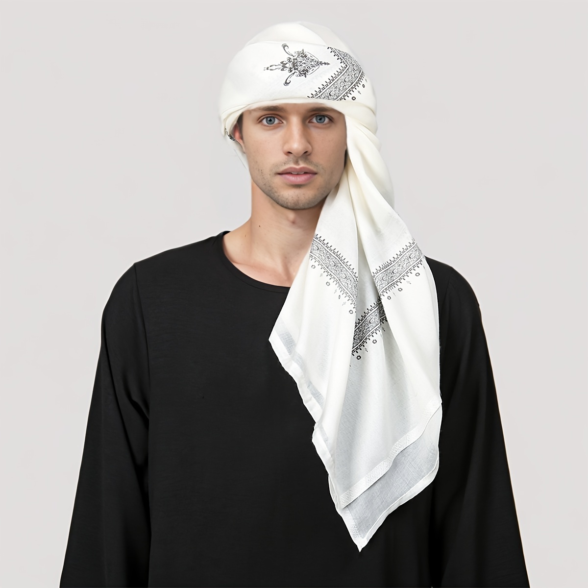 Ethnic retro patterned men's h – Fashion Ethnic Wear For Men recenzja i cena