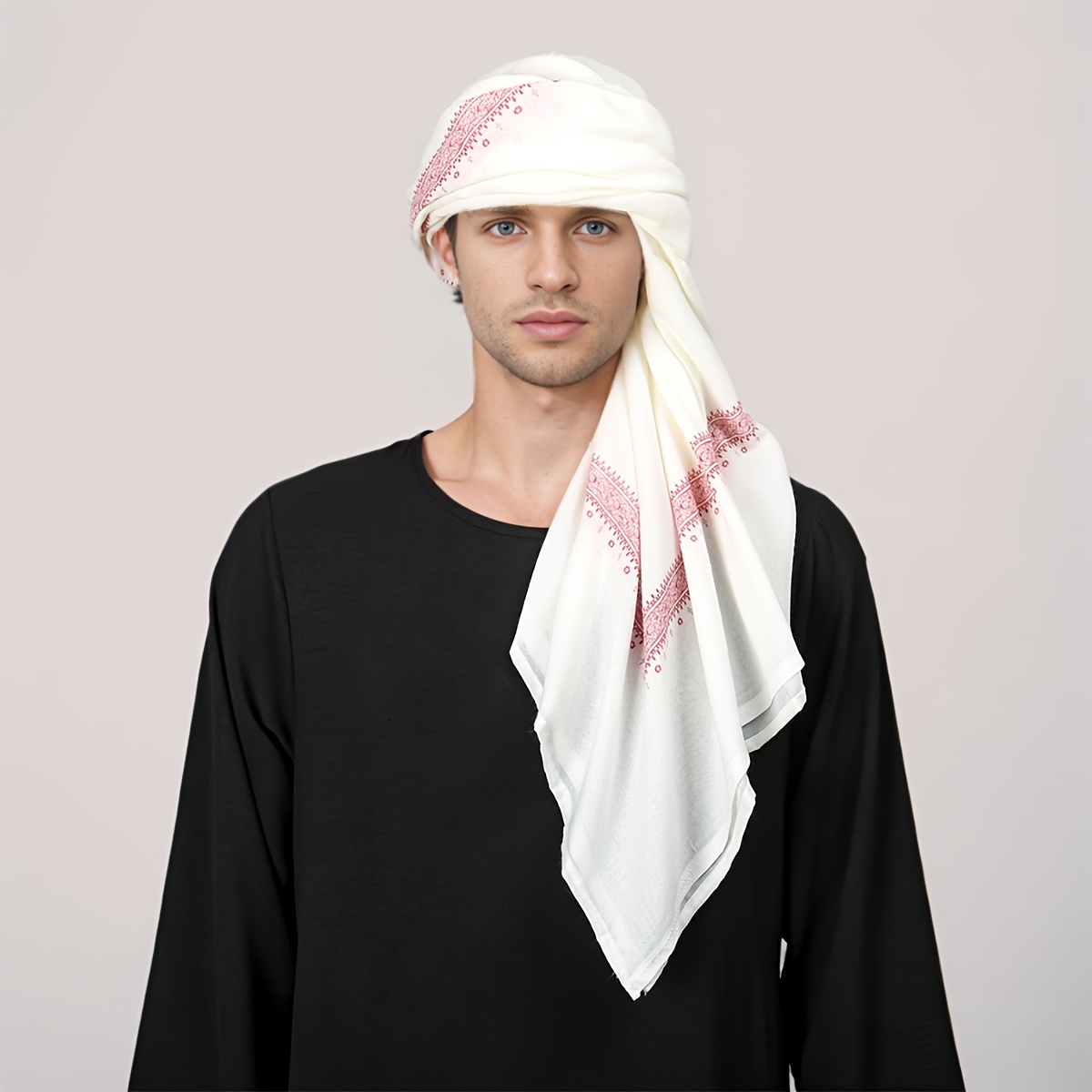 Ethnic retro patterned men's h – Fashion Ethnic Wear For Men recenzja i cena