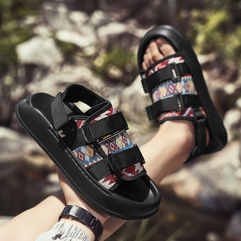 Sandals 2025 Summer Thick Bott – Fashion Ethnic Wear For Men recenzja i cena
