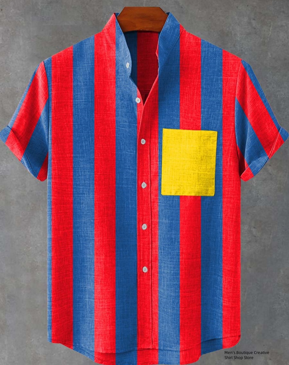 New Linen Men's 3D Ethnic Patt – Ethnic Fast Fashion recenzja i cena