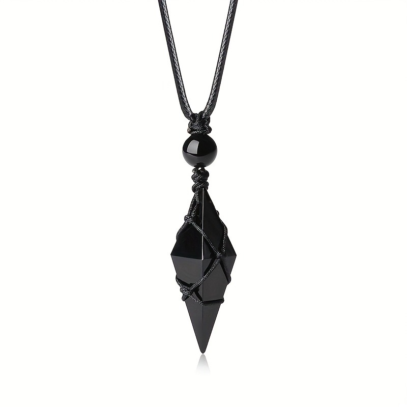 Black Obsidian Arrowhead Cryst – Fashion Ethnic Wear For Men recenzja i cena
