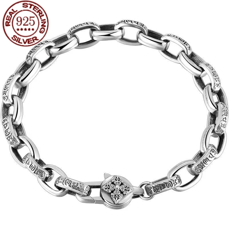 S925 Silver six-word Truth bra – Ethnic Fashion Trend recenzja i cena