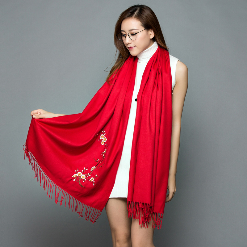 Women's Oversized Pashmina Sca – Winter Ethnic Fashion For Women recenzja i cena