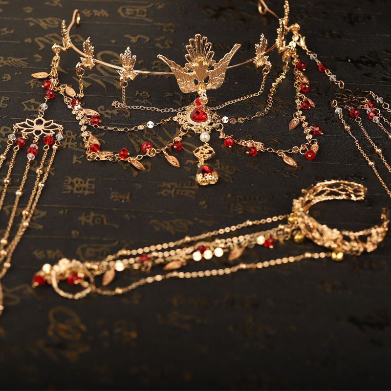 Rhinestone Forehead Jewelry Wo – Ethnic Fashion Accessories recenzja i cena