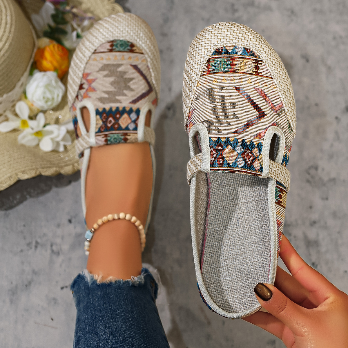 Women Ethnic Style Slippers Fa – Ethnic Fashion Walk recenzja i cena