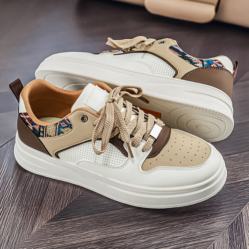Men's White Platform Skate Sho – Fashion Ethnic Wear For Men recenzja i cena